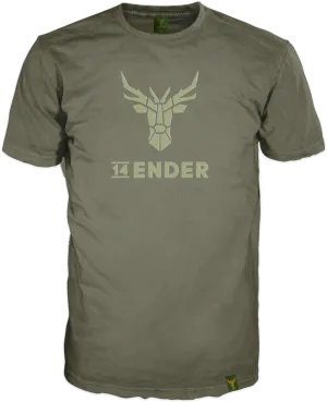 T-Shirt 14Ender® HD earth green