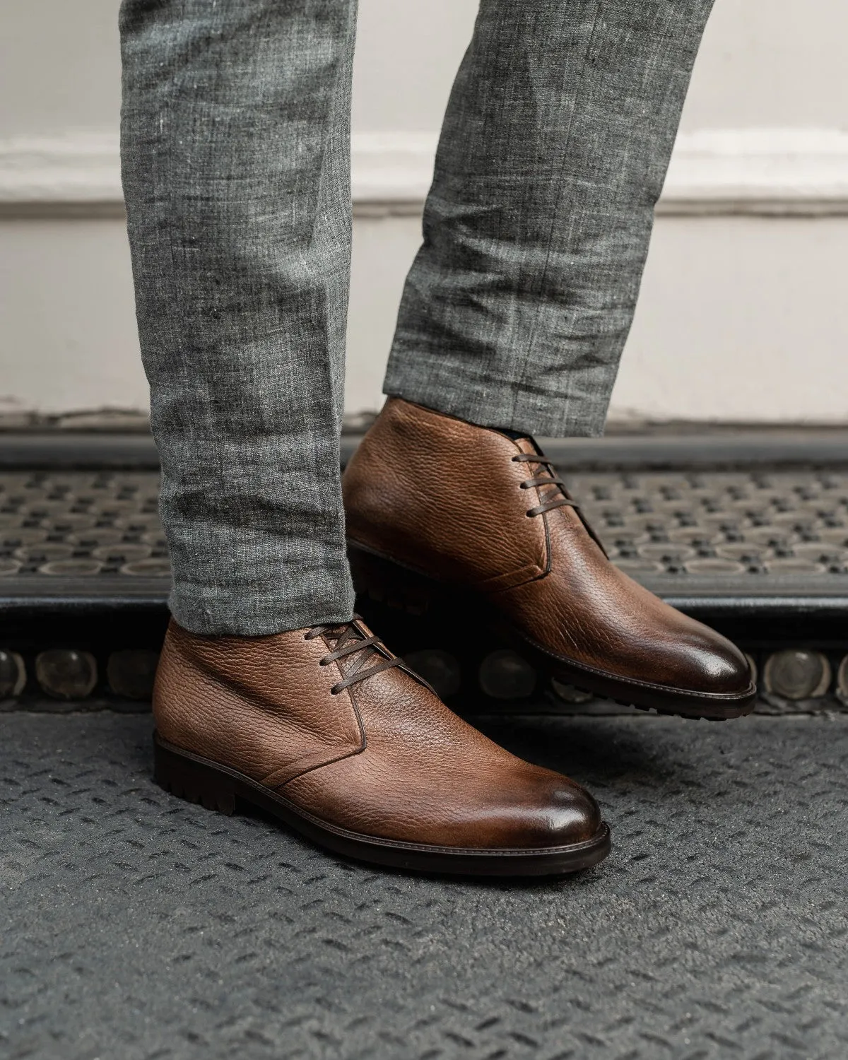 The Agnelli Chukka Boot - Brown