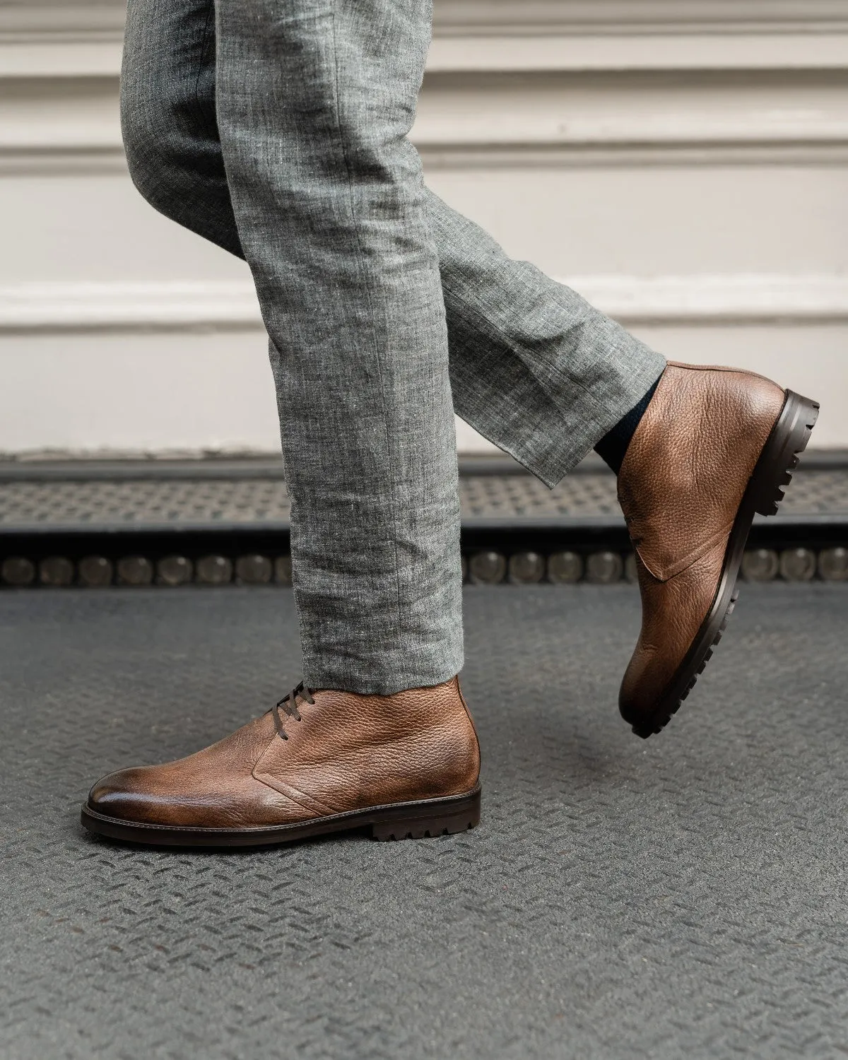 The Agnelli Chukka Boot - Brown