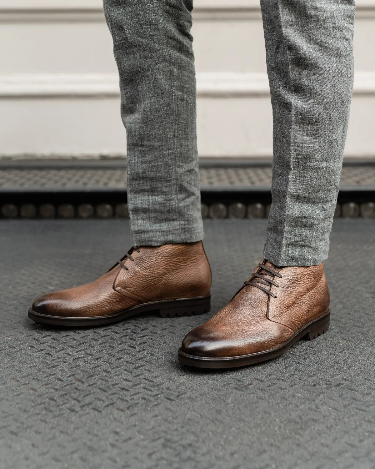 The Agnelli Chukka Boot - Brown