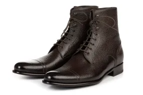 The Jackman Cap-Toe Boot - Chocolate