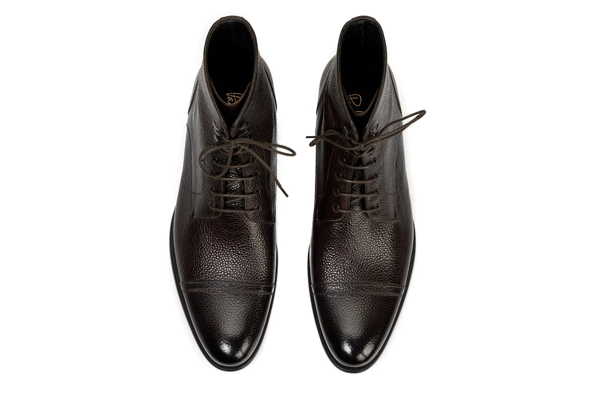 The Jackman Cap-Toe Boot - Chocolate