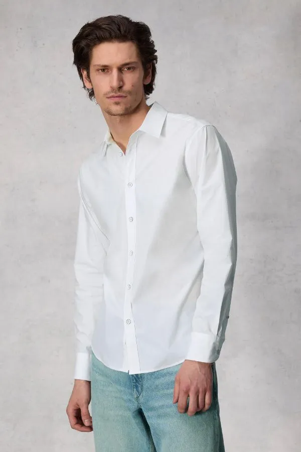 Tomlin Cotton Poplin Shirt