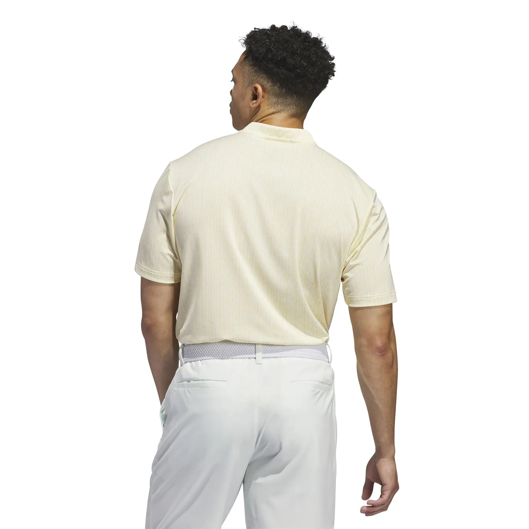 Ultimate365 Sport Stripe Regular Fit Polo Ivory - SS24