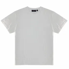 White Better Basics Ultra-Soft Crewneck Short Sleeve T-Shirt by Fashion Hub