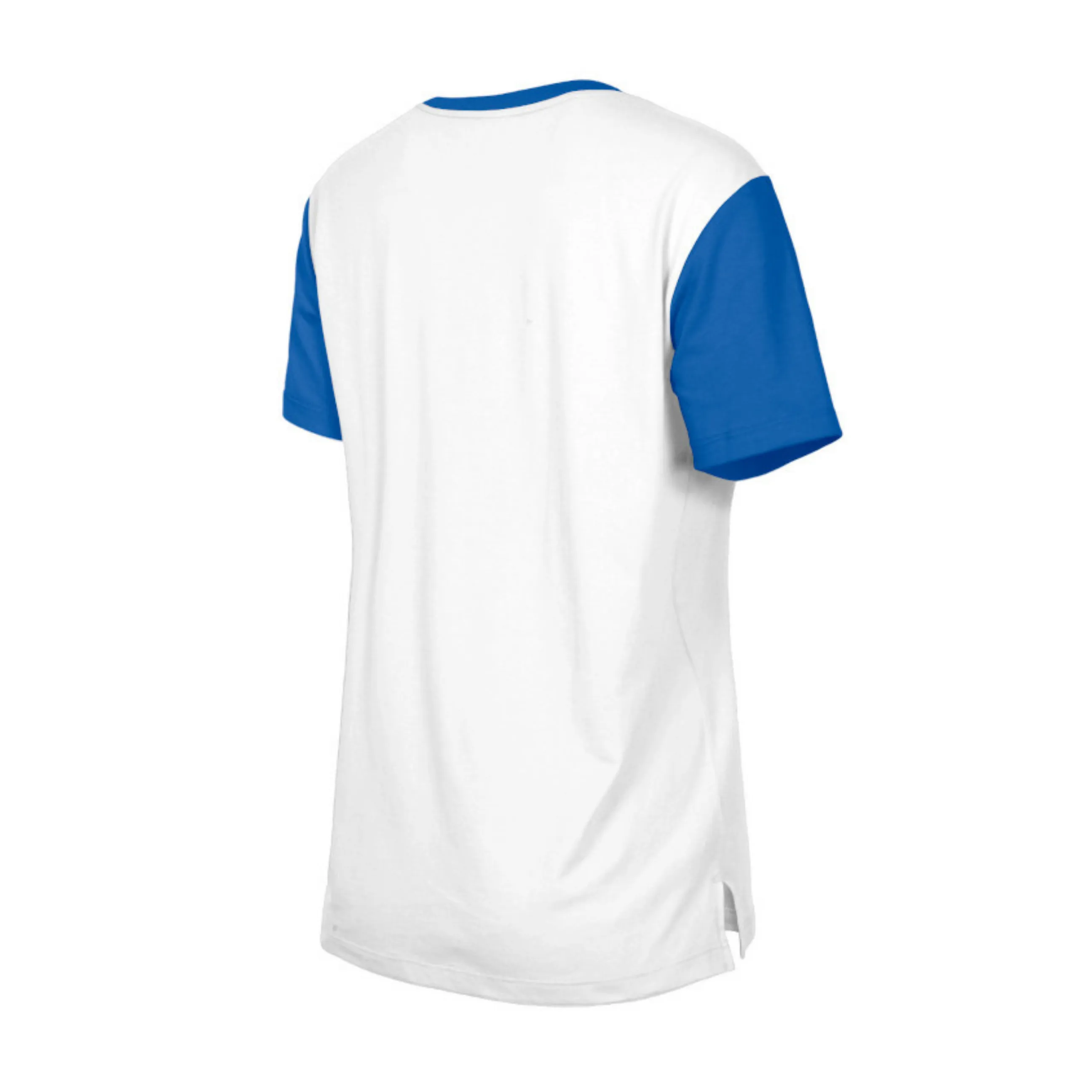 Women's New Era Bills Royal & White Short Sleeve Shirt