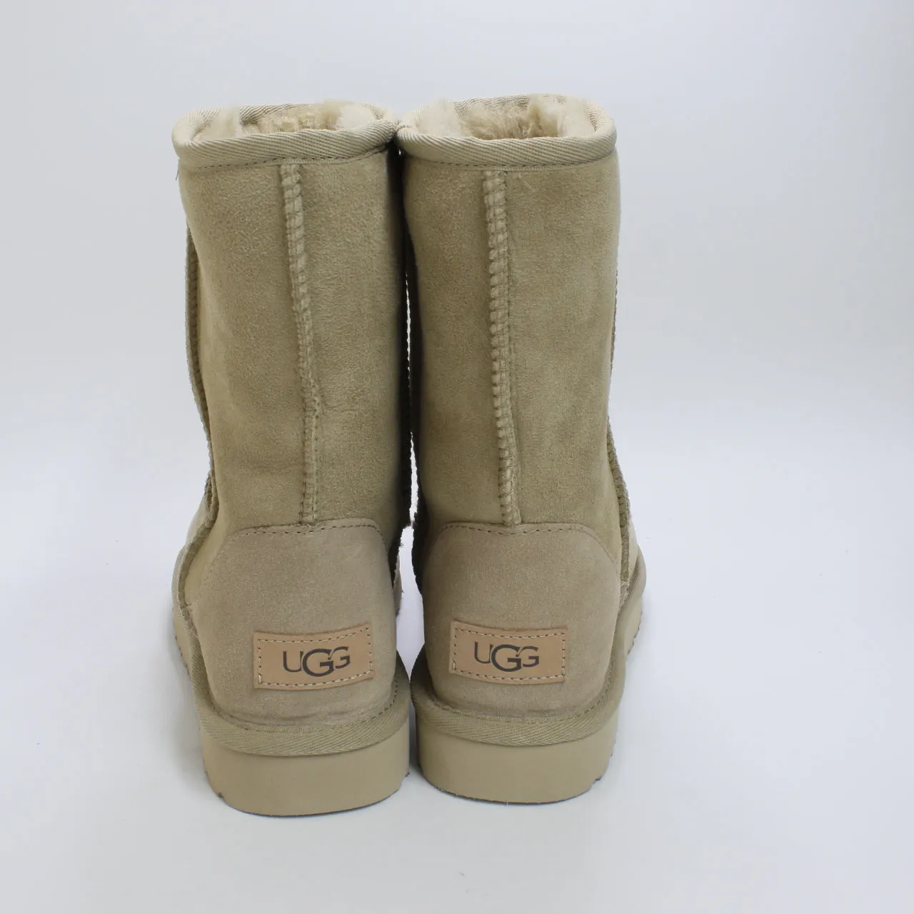 Womens UGG Classic Short II Boots Mustard Seed